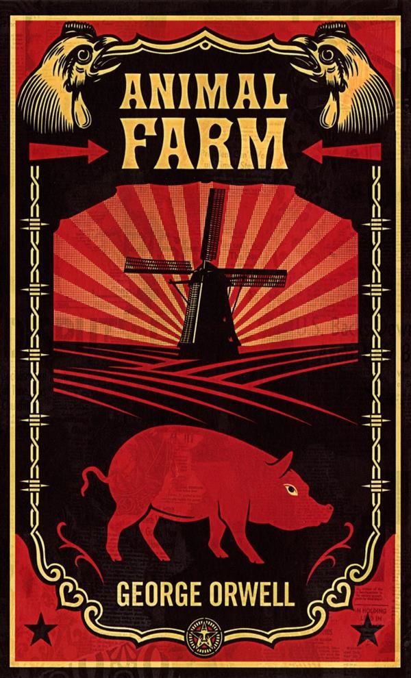 This term, we'll read Animal Farm by George Orwell.